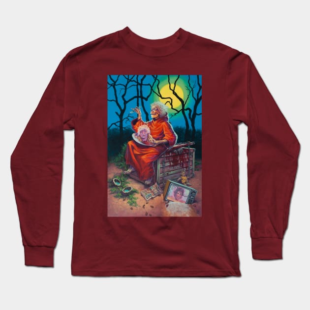 Welcome To Creepshow! Long Sleeve T-Shirt by sandradeillustration